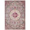 Homeroots 7 x 10 ft. Gray & Pink Medallion Area Rug 385523 - alternate 1